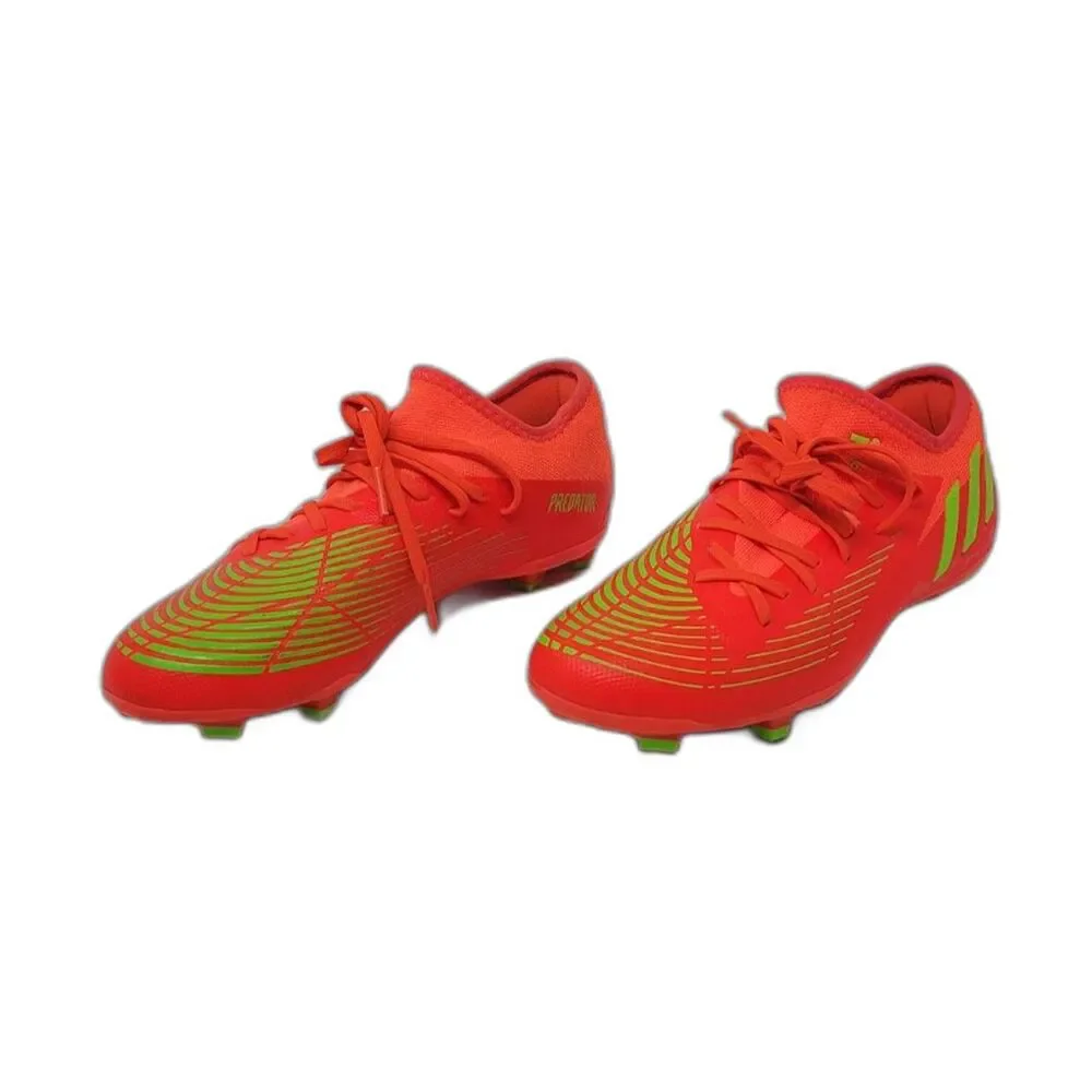 Adidas Predator Edge 3 Neon Orange Soccer Cleats Shoes